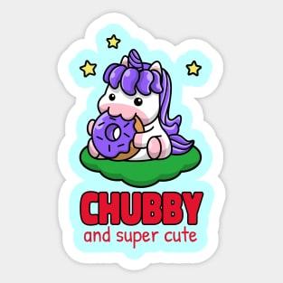 Chubby And Super Cute | Cute Baby Sticker